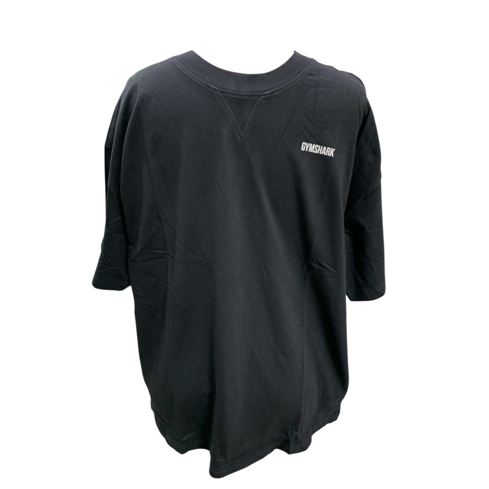 Gymshark Rest Day Sweats T Shirt  Oversized Fit Size Large Black  New With Tags